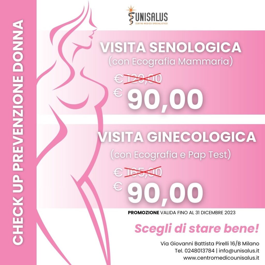 CHECK UP PREVENZIONE DONNA